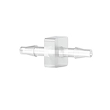 Barbed Union, for use with Soft-Walled Tubing For 4.8 mm ID Tubing, Polypropylene, Each
